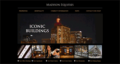 Desktop Screenshot of madisonequities.biz